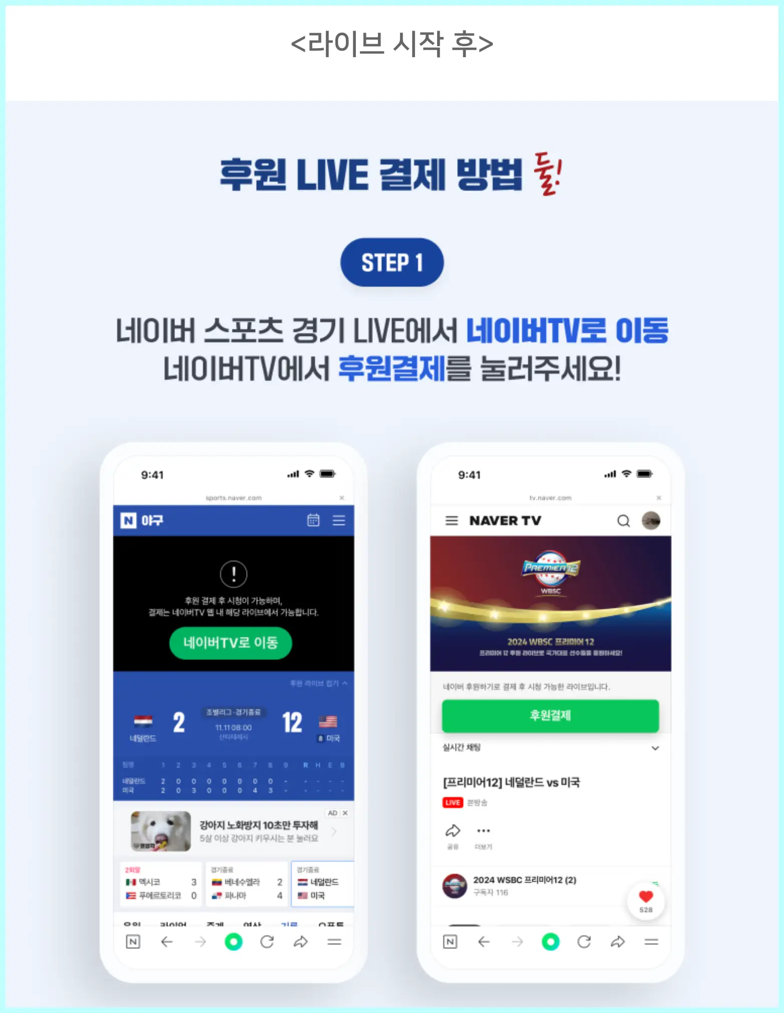야구 중계방송