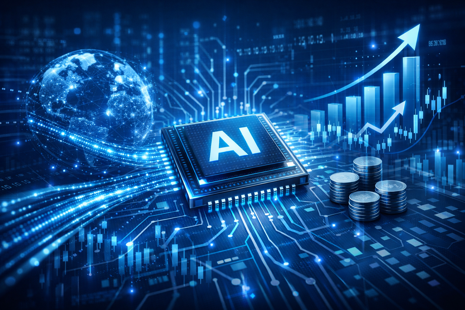 AI 대장주 개념과 인공지능 산업 구조 설명 이미지