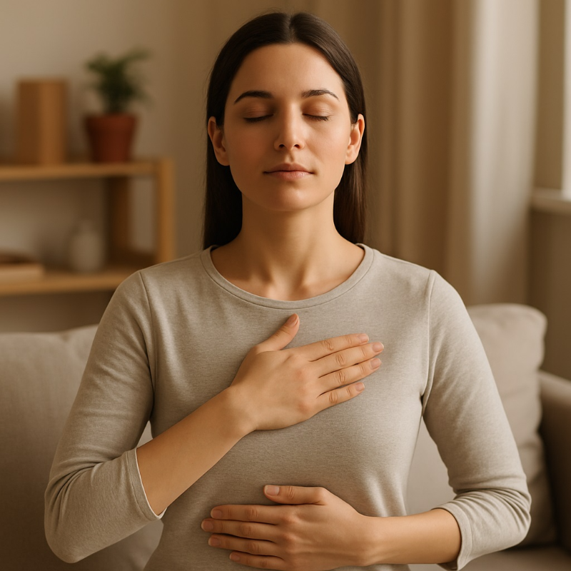 스트레스를 잠재우는 호흡의 기술, 하루 5분 마음을 쉬게 하세요