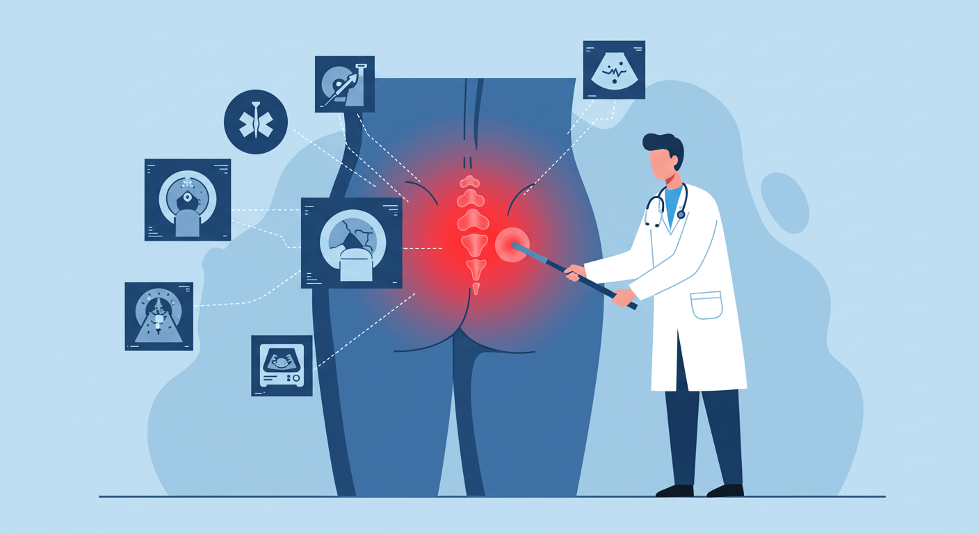 진단 방법: 영상 검사와 촉진 평가