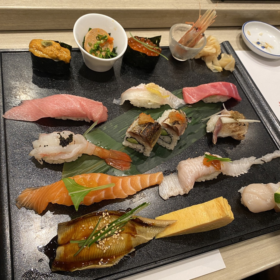 도쿄 긴자 맛집, 도쿄 맛집 : 가성비 좋고 분위기도 좋은 스시미도리 긴자점