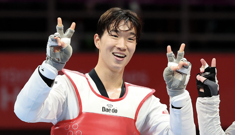 태권도 금메달 박우혁 선수