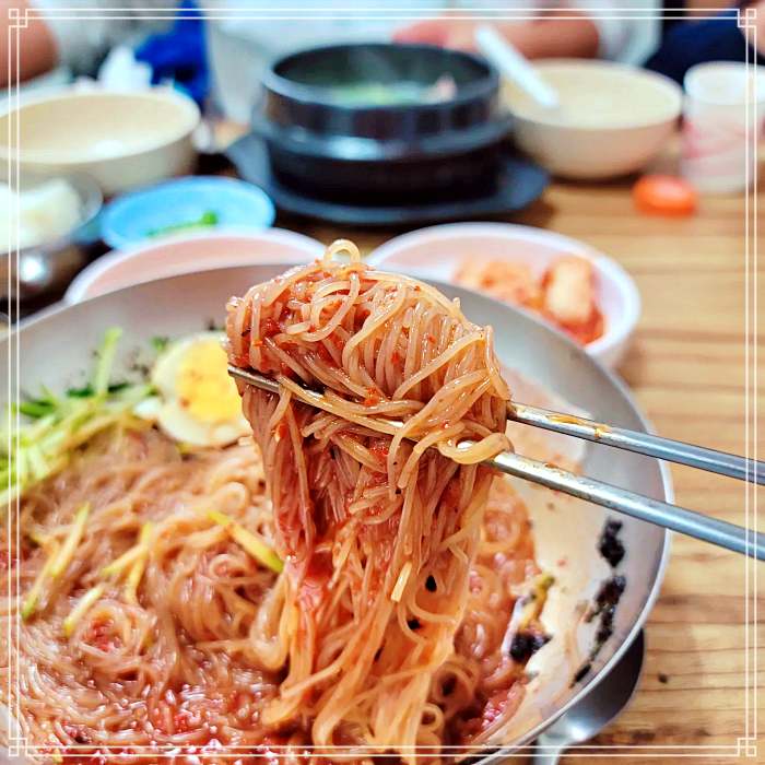 6시 내고향 강화 교동 대룡시장 택배 배송 주문 구매, 황해도식 냉면 맛집
