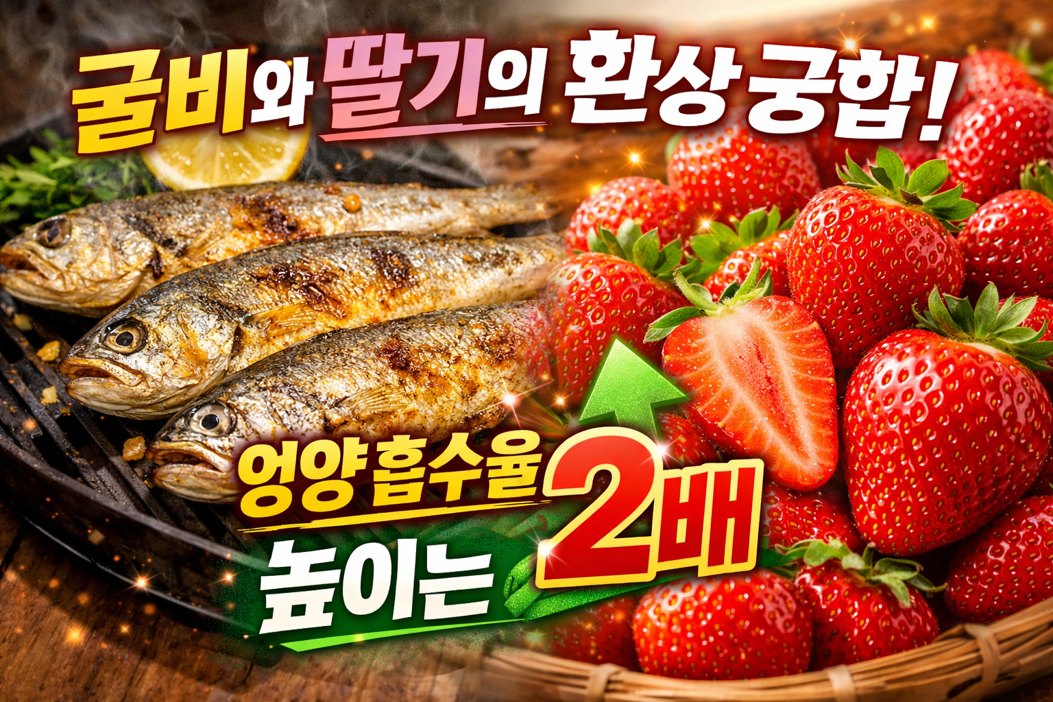 굴비와 딸기
