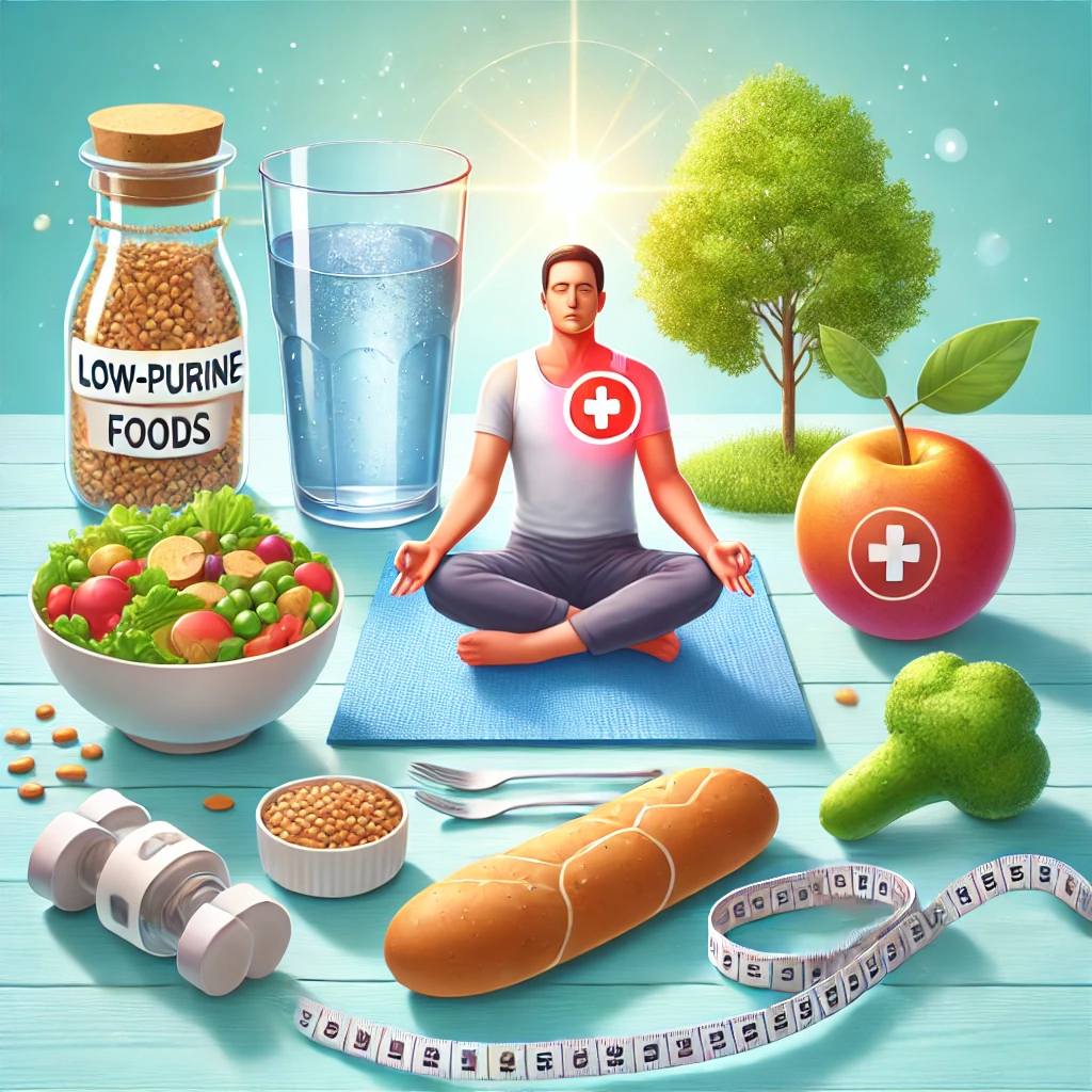 통풍에 좋은 음식과 운동