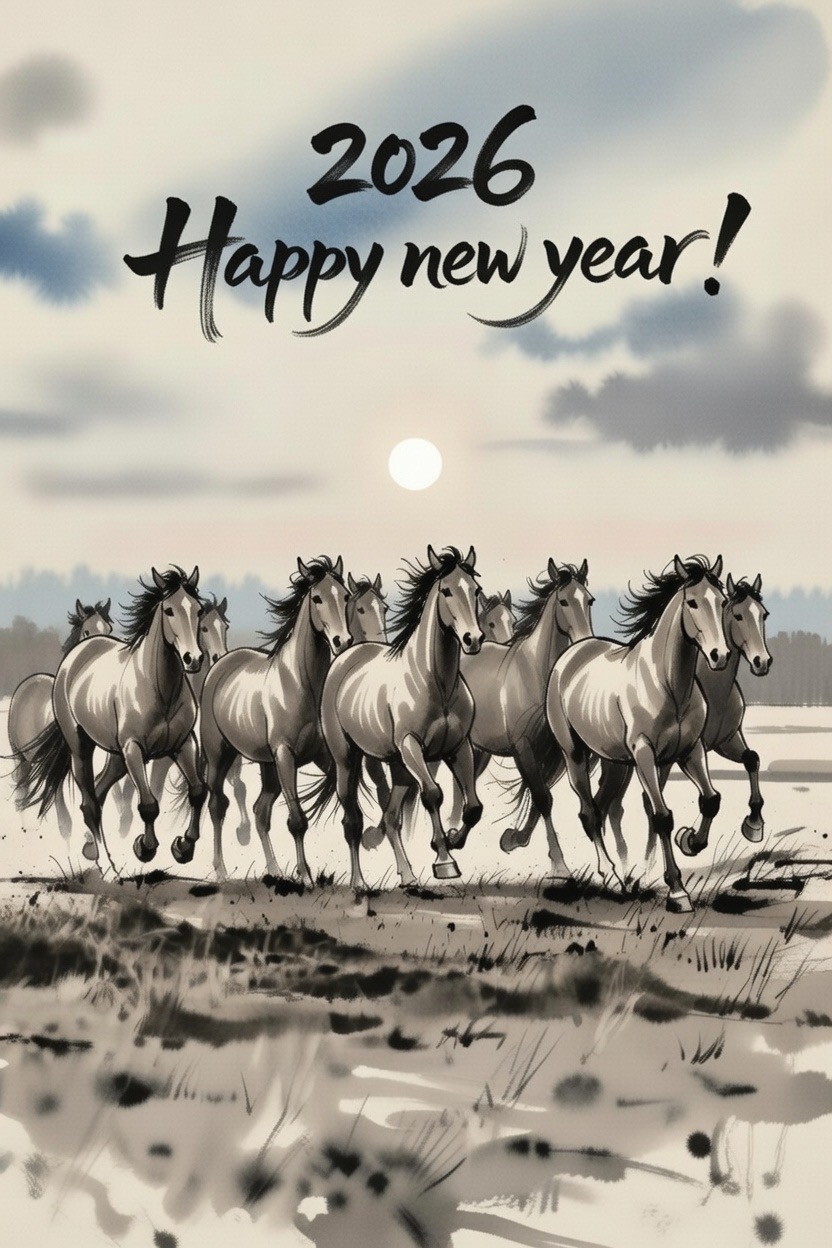 2026년 신년축하 연하장 이미지 04