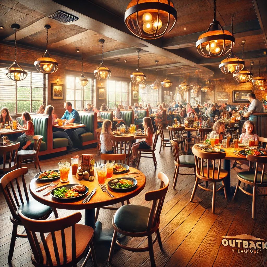 아웃백 런치 주말 시간