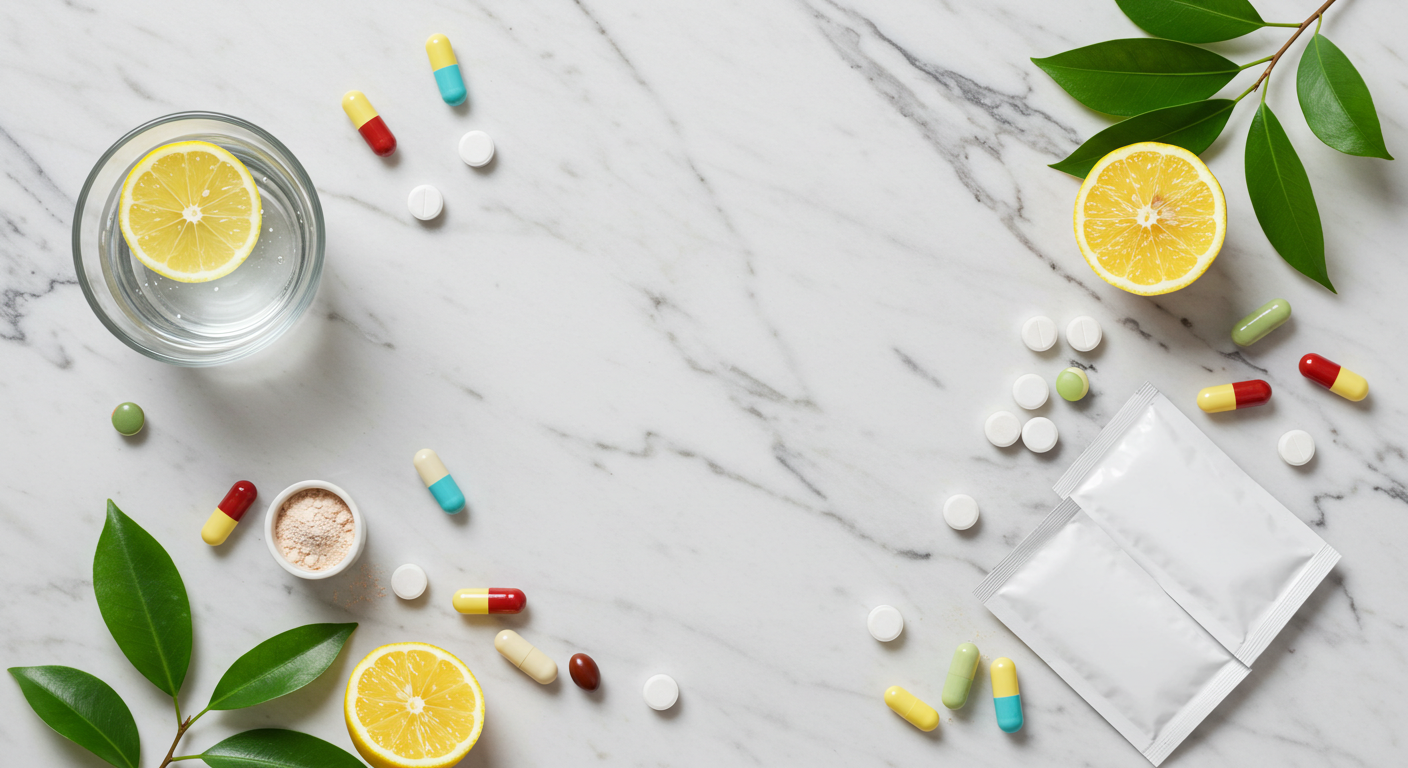 영양제, 피로회복, 항상환 사진