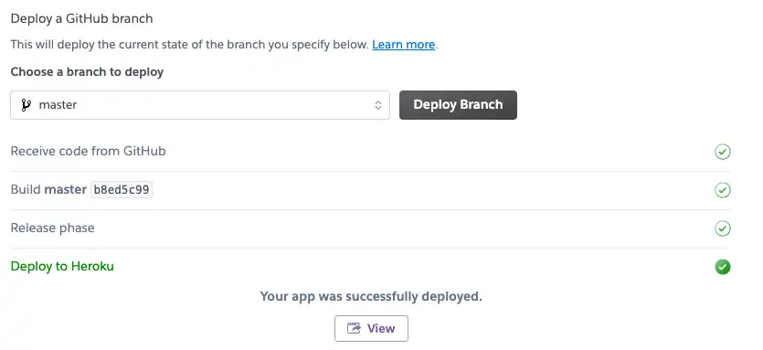 Heroku Deploy