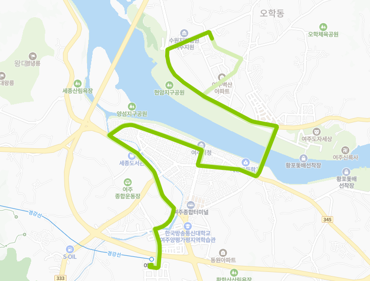 여주-918-7번-버스-노선-지도