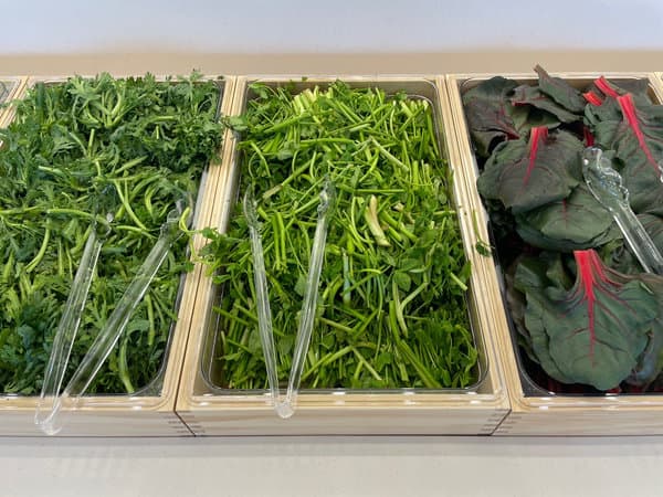 샤브올데이 동탄2 목동 샤브샤브 야채 - 다양함