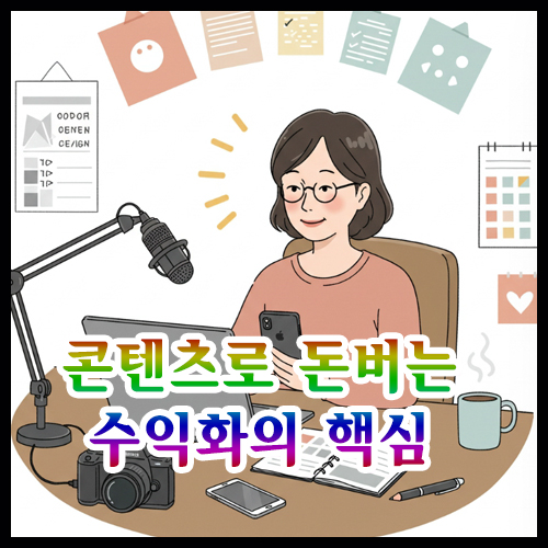 콘텐츠로 돈버는 수익화의 진짜 핵심
