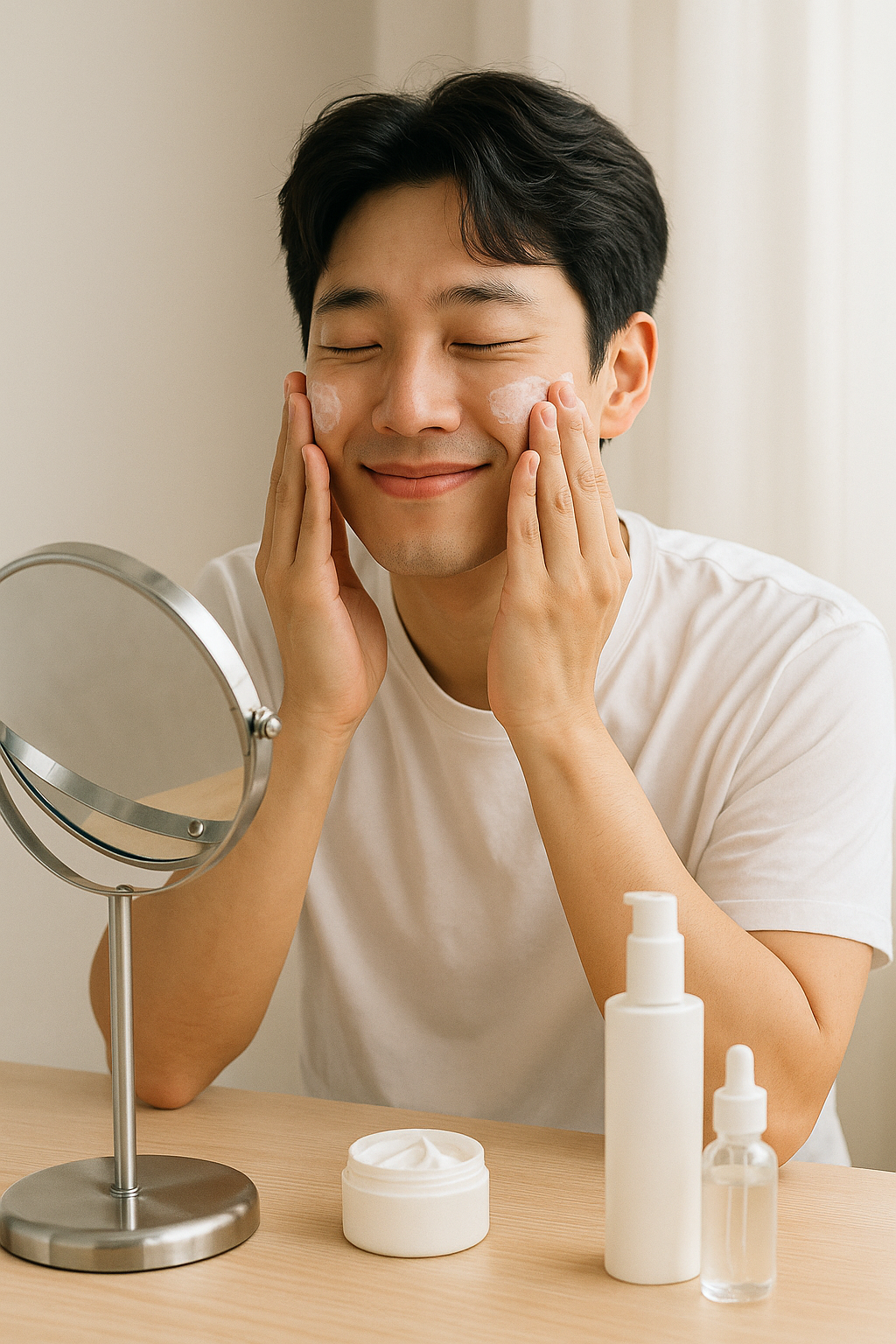 남성 스킨케어 3단계로 완벽 정리