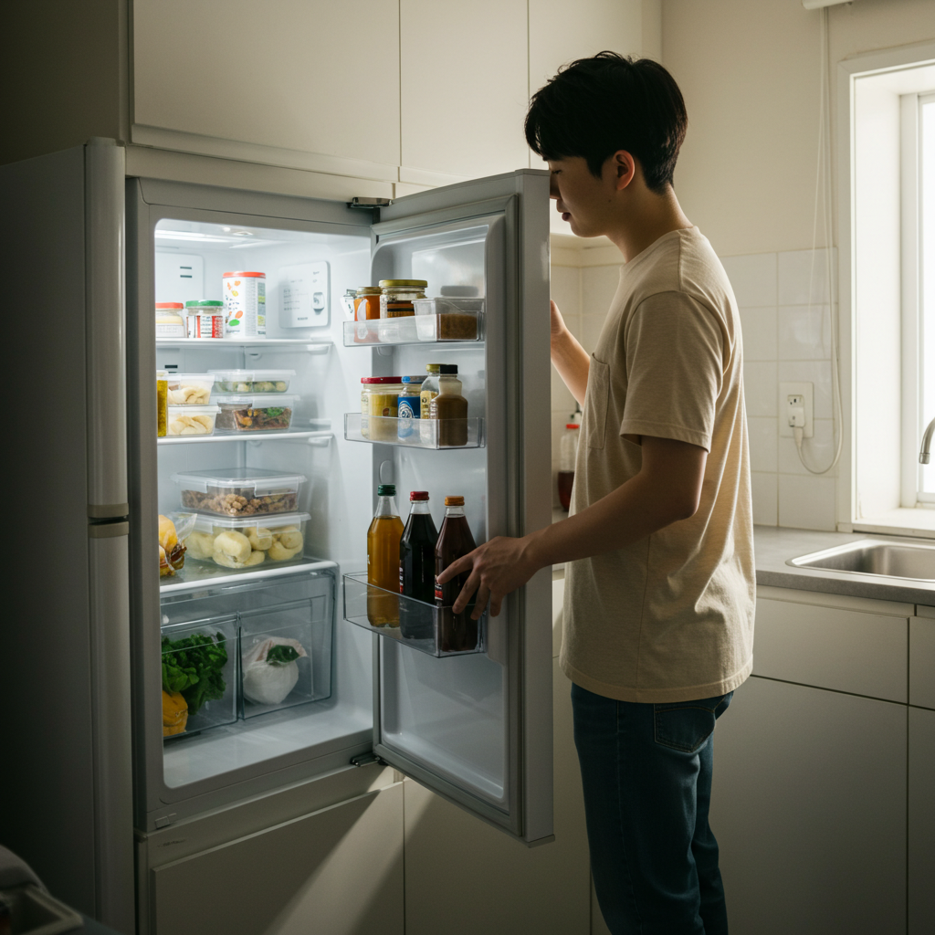 자취방 냉장고 위생관리