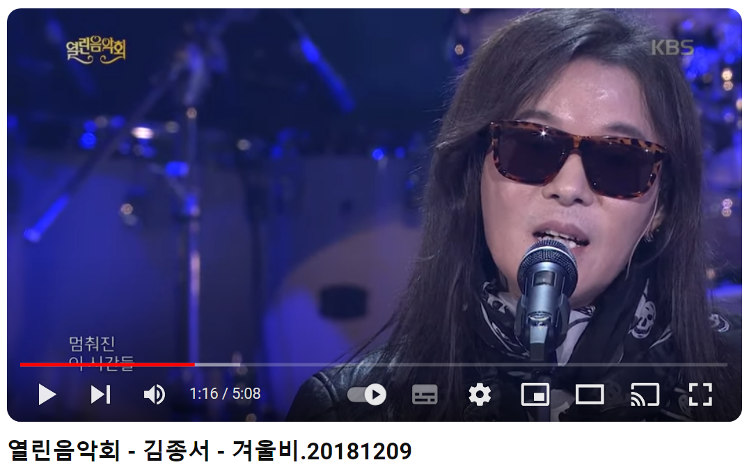 김종서-겨울비