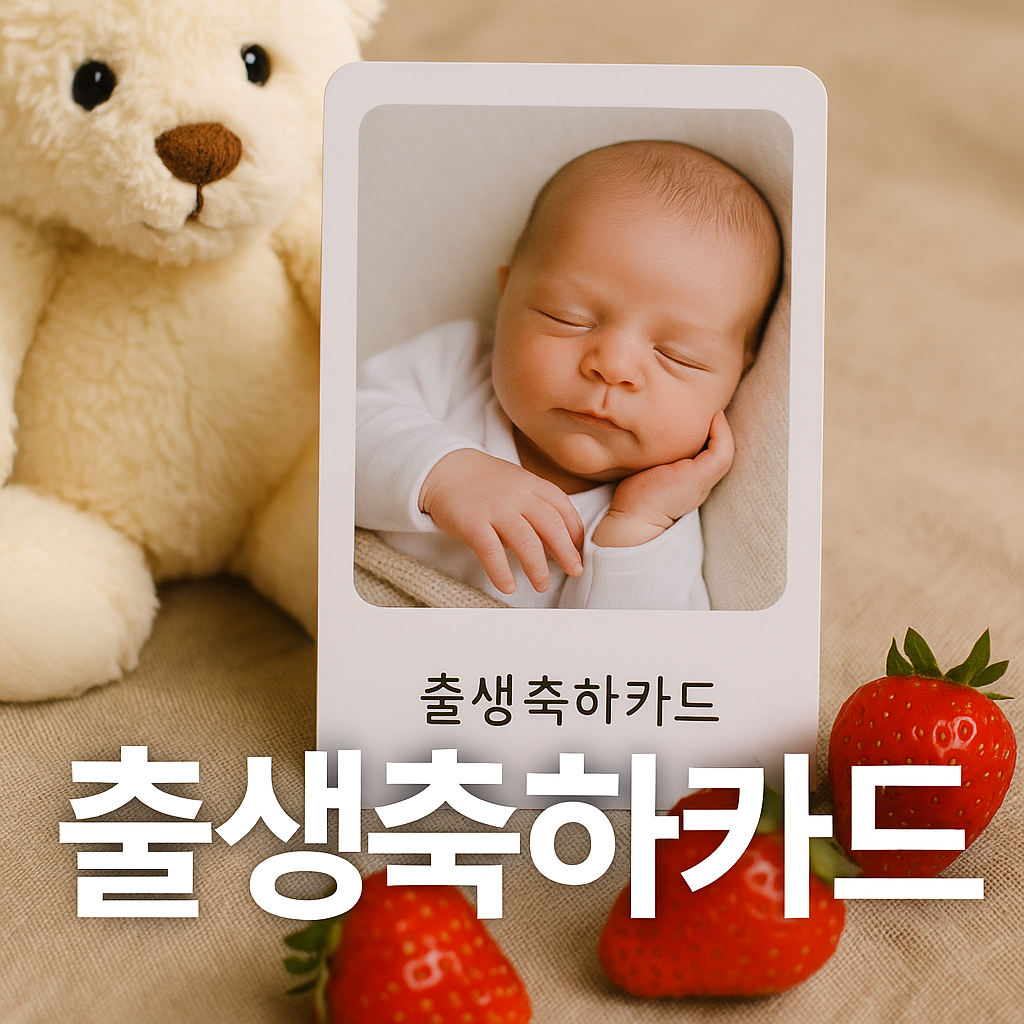 경기도 출생축하카드