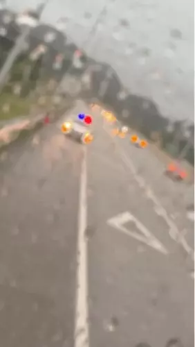 버스에서 난동 부린 승객