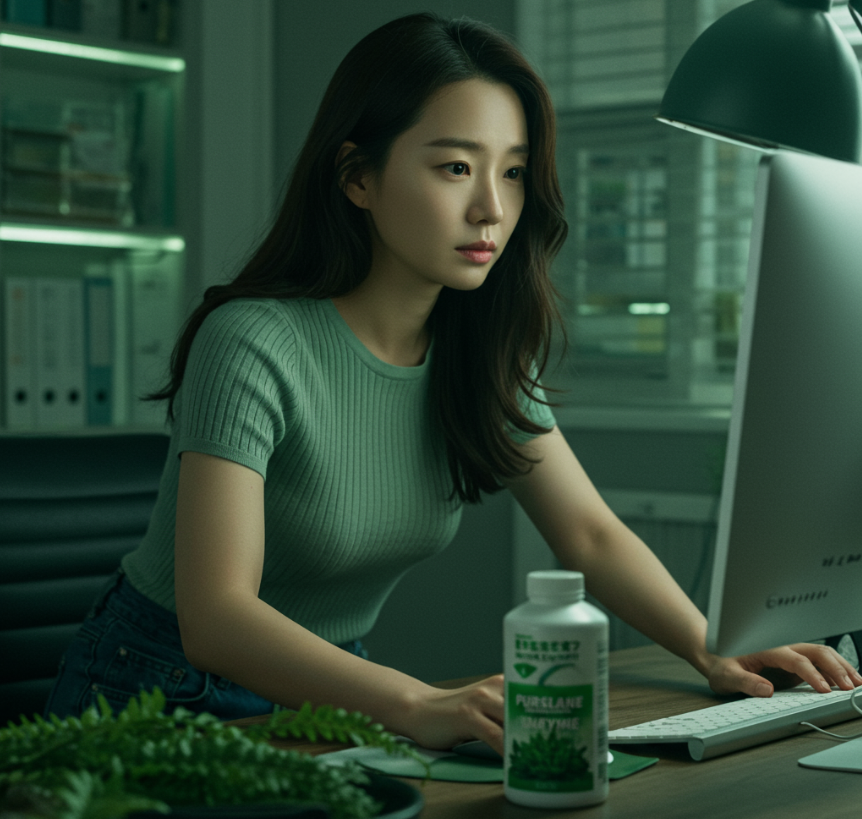 쇠비름 효소 효능 : 풍부한 오메가 3