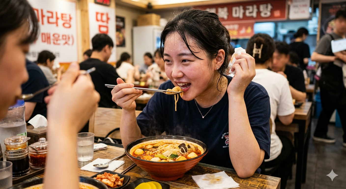 업무 스트레스가 심할수록 음식 단가가 올라간다