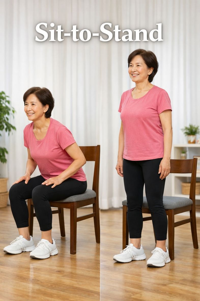 앉았다 일어서기 (Sit-to-Stand)