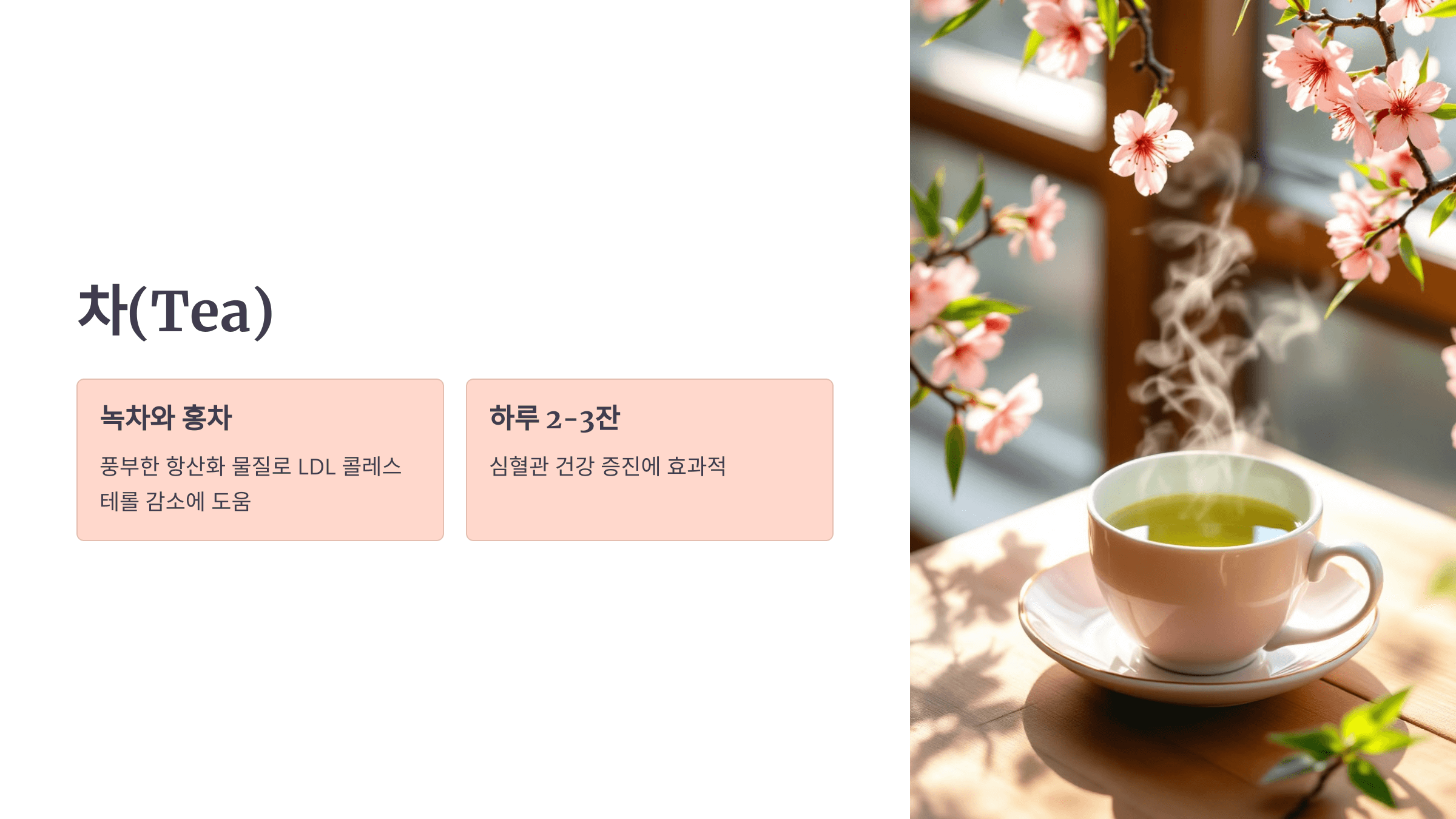 콜레스테롤과 관련된 사진입니다.