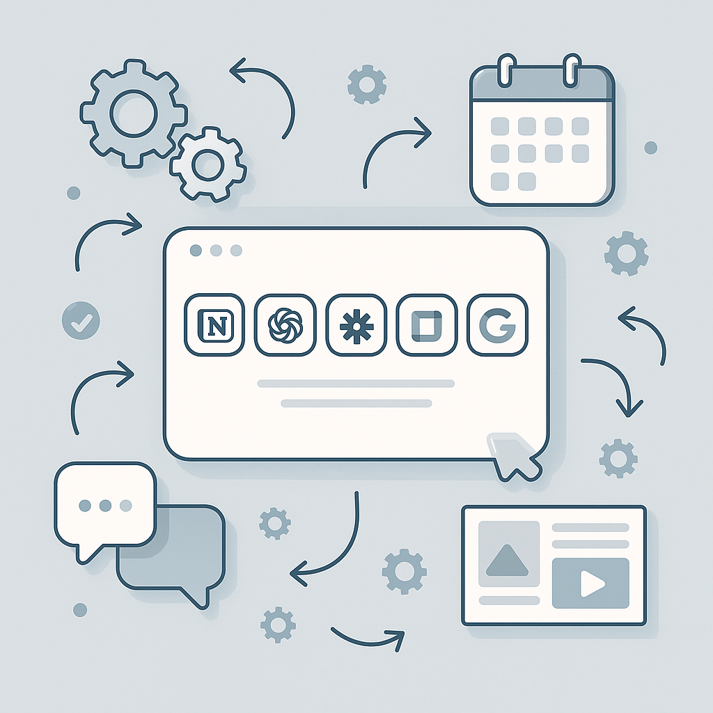 자동화 시스템 구축을 위한 필수 생산성 툴: 부업 자동화의 첫걸음