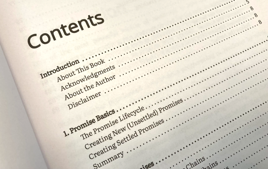 차례를 읽을 필요가 없다는 것