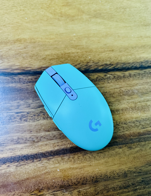 로지텍 G304 무선 마우스 민트 사용 후기 노트북 연결 과정