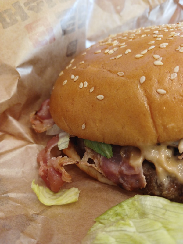 트러플 머쉬룸 와퍼 비주얼