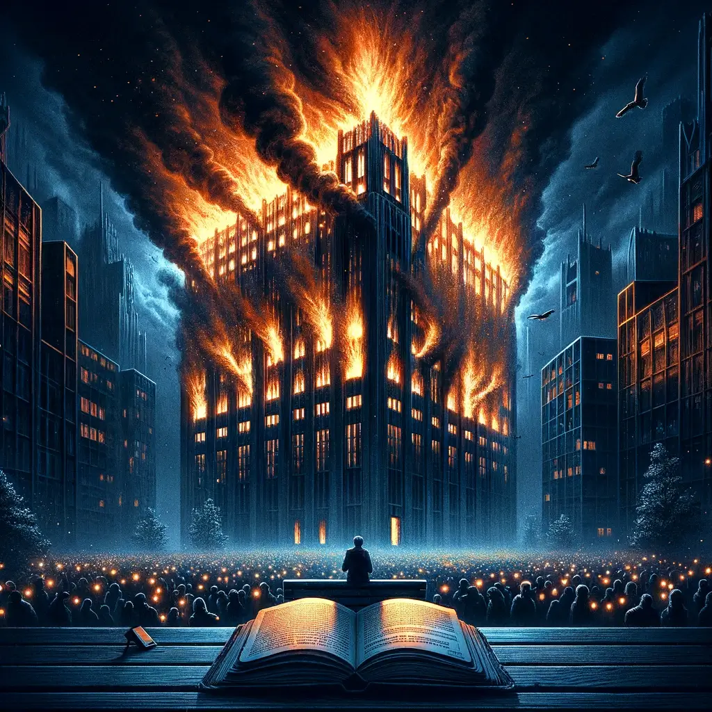 건물이 불타는 꿈 해몽