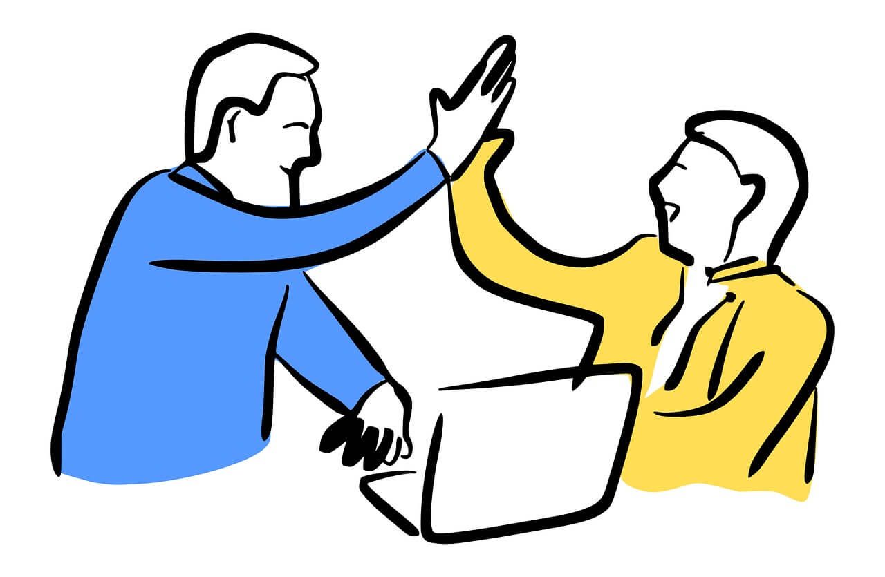 하이파이브-이미지