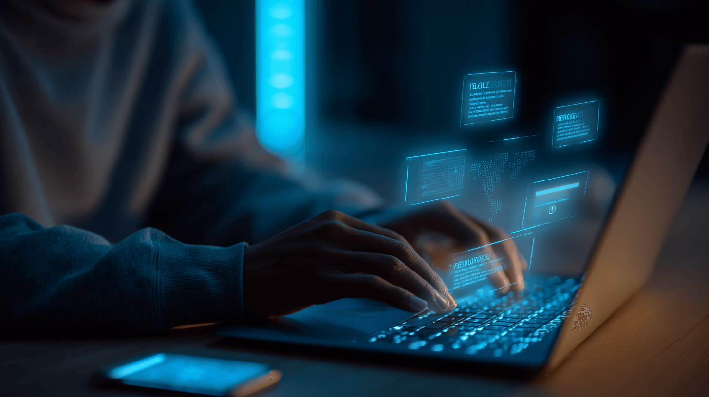 노트북을-하고-있는-사람