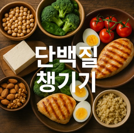 단백질 챙기기 끝판왕 (육류, 생선, 식물성, 간식까지)