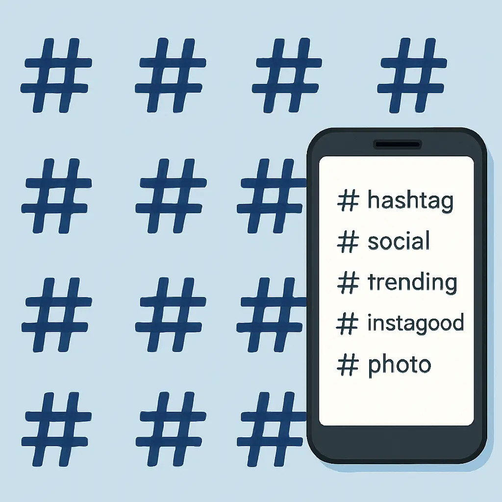 SNS 해시태그 GPT가 추천한 예시