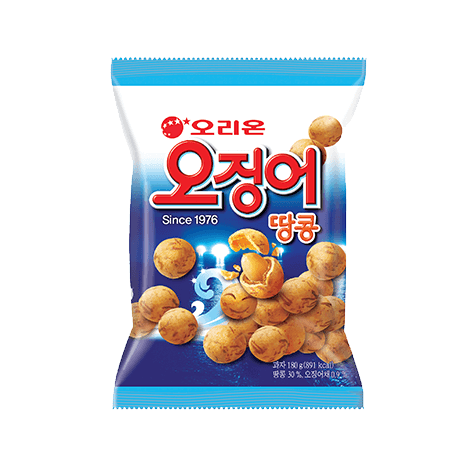 한국희귀간식 오리온 오징어땅콩