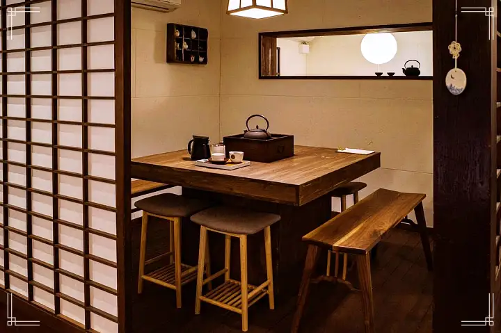 홍차 녹차 당고 양갱 모나카 디저트 특별한 인연이 있는 동양식 찻집 카페 포항 구룡포 일본인 가옥 거리 맛집