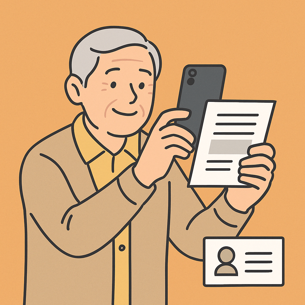 [7편] 카메라로 명함, 문서, 영수증 촬영하고 저장하는 법 &ndash; 종이 없이도 보관이 쉬워요