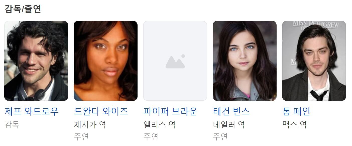 이매지너리 출연진