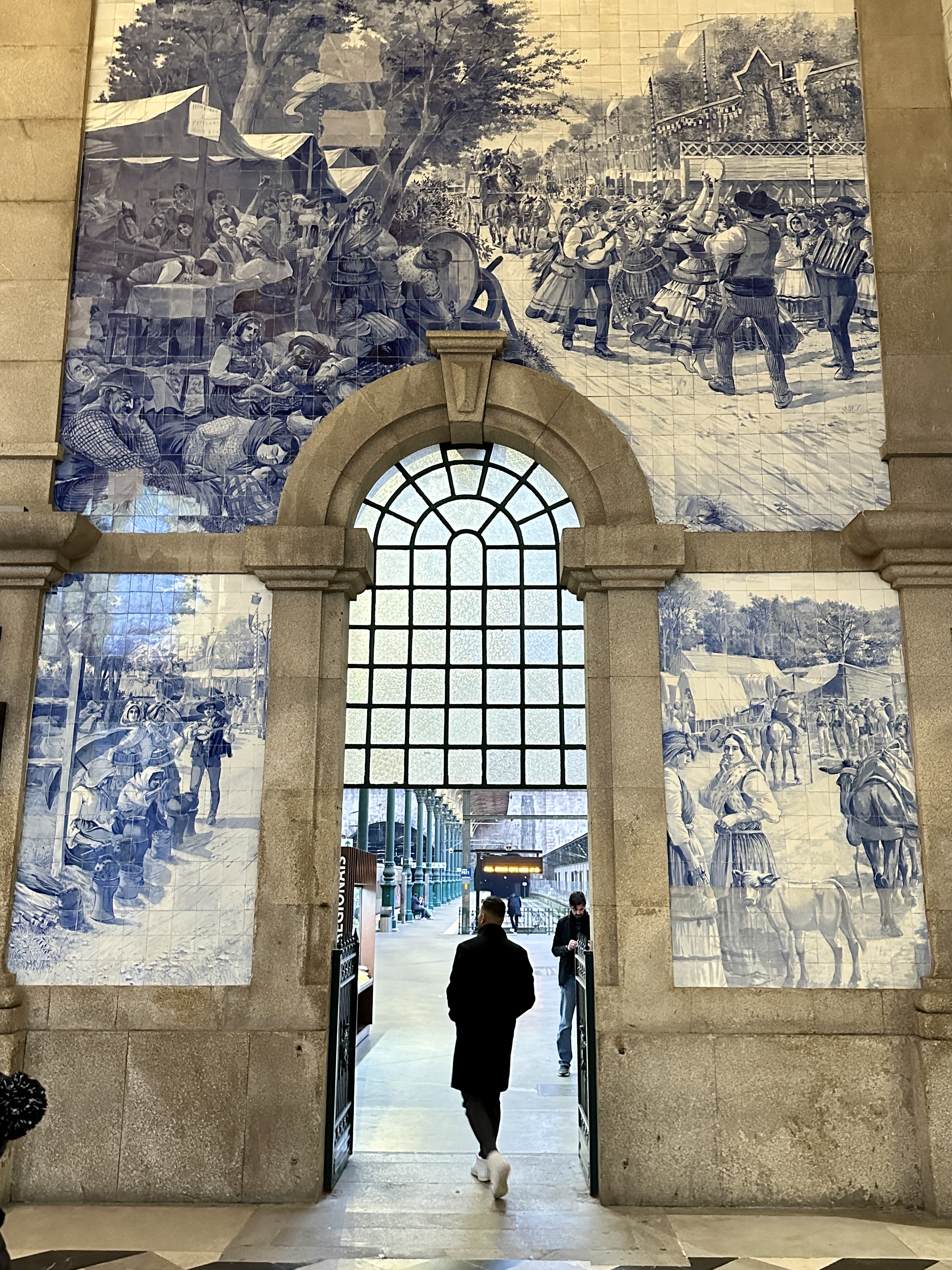 기차역이 한폭의 그림 같은 곳