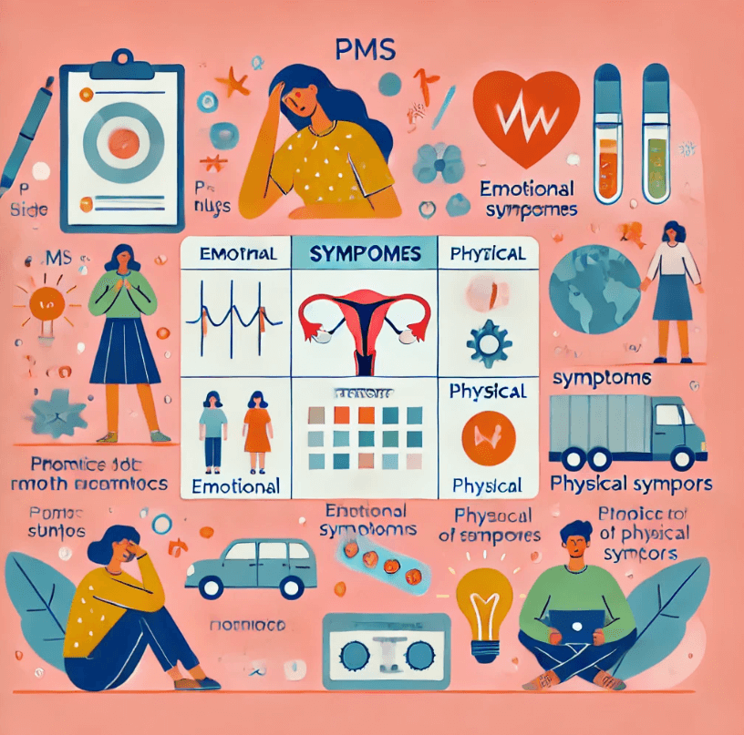 생리전증후군 증상, 예방법, 좋은 음식