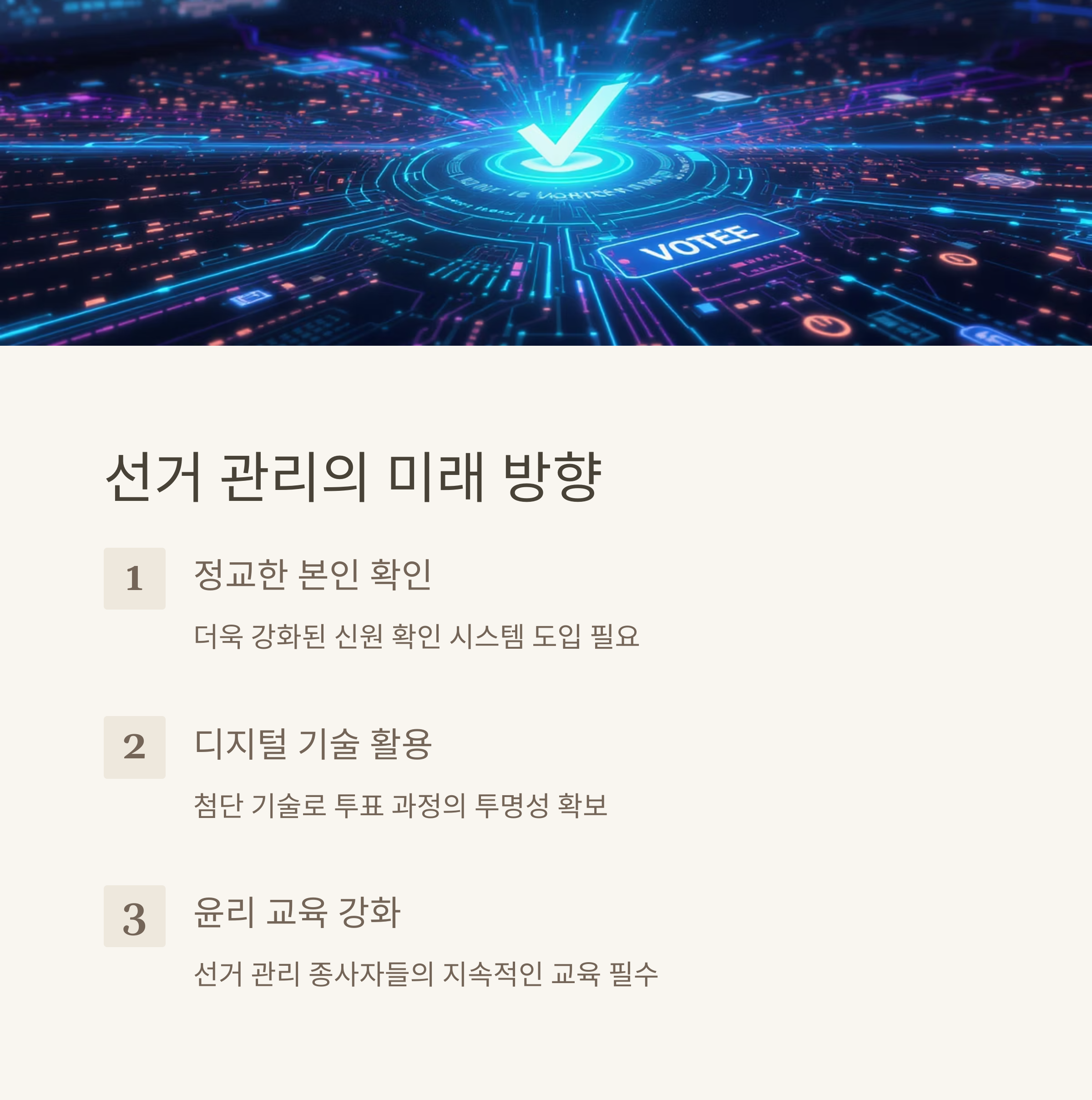 사전 투표, 대리 투표 적발