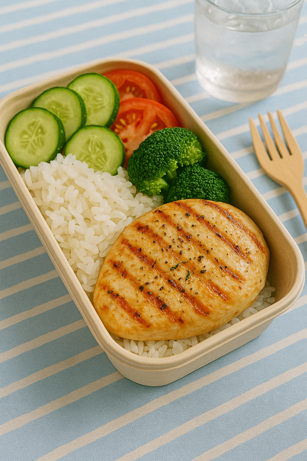 여름철 직장인들의 점심 도시락