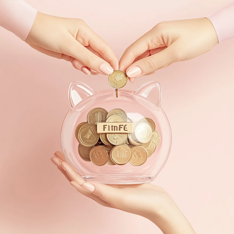 연금 ETF 저축을 위한 동전 저금 장면에서 꾸준한 투자, 연금저축, 노후 준비, ETF 저축 전략, 연금 계좌 활용 등의 키워드를 자연스럽게 반영