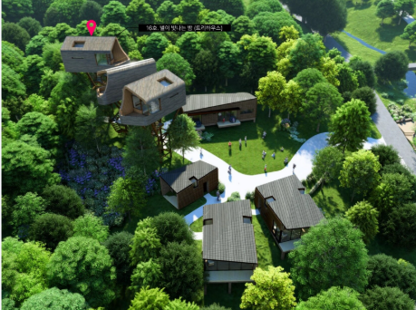 수락휴 트리하우스 예약 및 예약방법 가격 수락휴 무료주차장 노원구 주민혜택