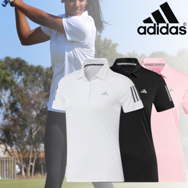 아디다스 여성 골프반팔티 골프웨어 봄여름 카라티