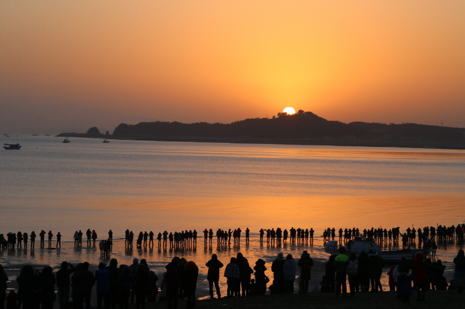 서해 일출 시간 전북 전남 충남 서해 일출 명소