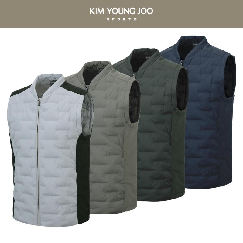 김영주골프 김영주스포츠 김영주스포츠 남성 웰론 경량 패딩 조끼 MV101