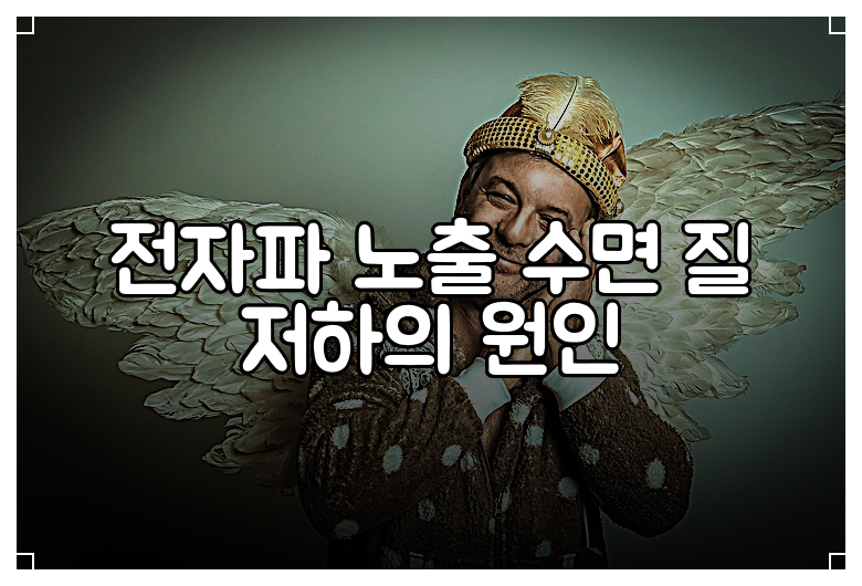 전자파 노출 수면 질 저하의 원인