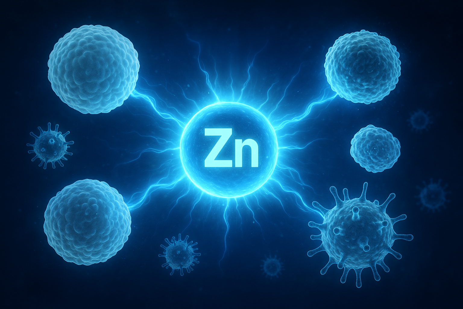 면역 세포 (백혈구, T세포, 대식세포)가 활성화 되어 바이러스와 세균을 방어하고 있다