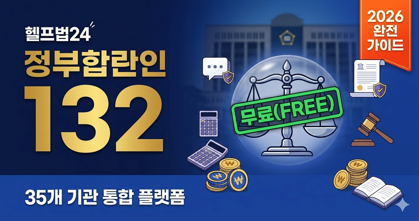 대한법률구조공단 무료 법률서비스 완전 가이드 (2026)